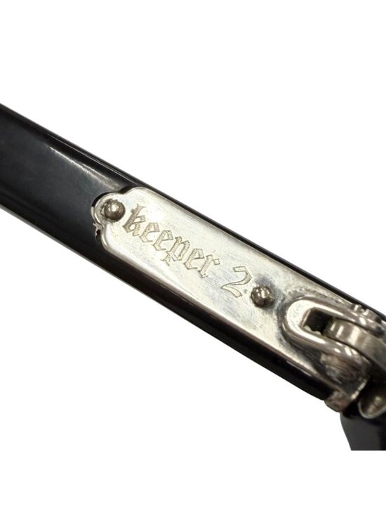 Chrome Hearts Vintage Keeper 2 925 Eyewear Sunglasses Black Silver Prescription main image 10